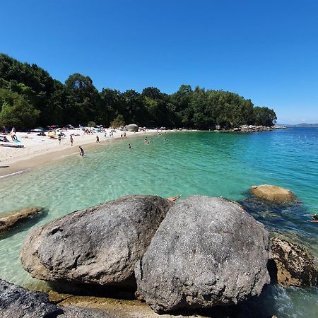 Pura Playa - Cangas Do Morrazo - Primera Linea De Playa - Rias Baixas - Galicia 외부 사진